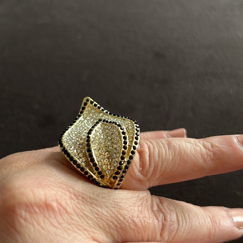 Large Cocktail Ring - image 2